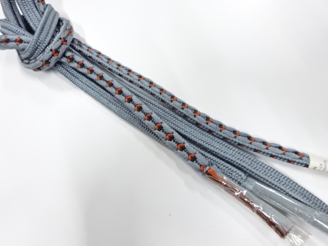 未使用品　正絹　手組帯締め